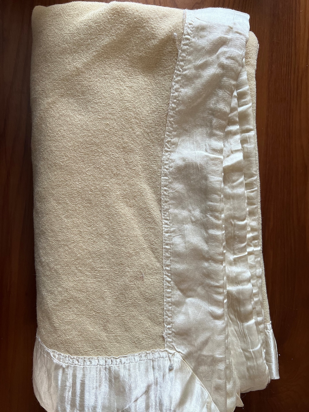 1890s Hand Loomed Wool Blanket From Quebec Etsy