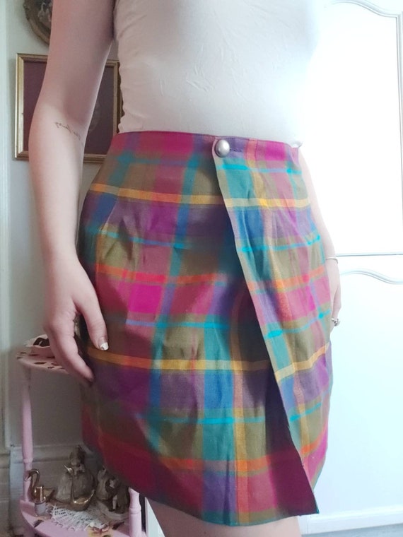 1990s mini skirt