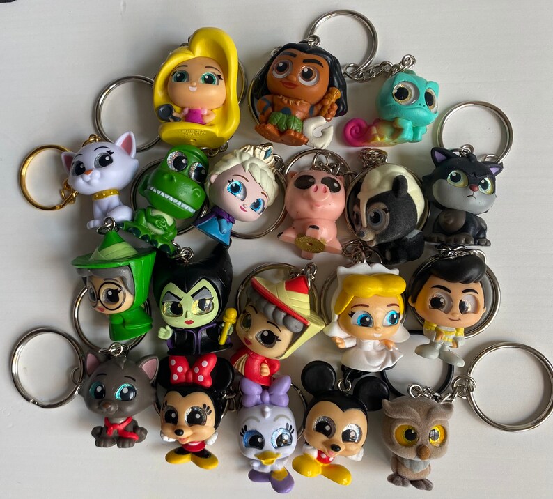 Disney Doorables Keychains Etsy