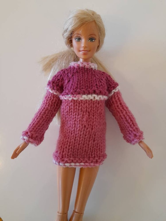 Two Tone Pink Sweater for Barbie and 
