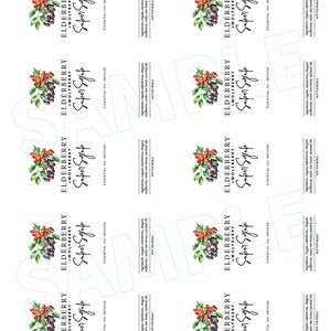 Elderberry + Wolfberry Super Syrup Essential Oil Infused — Printable ...