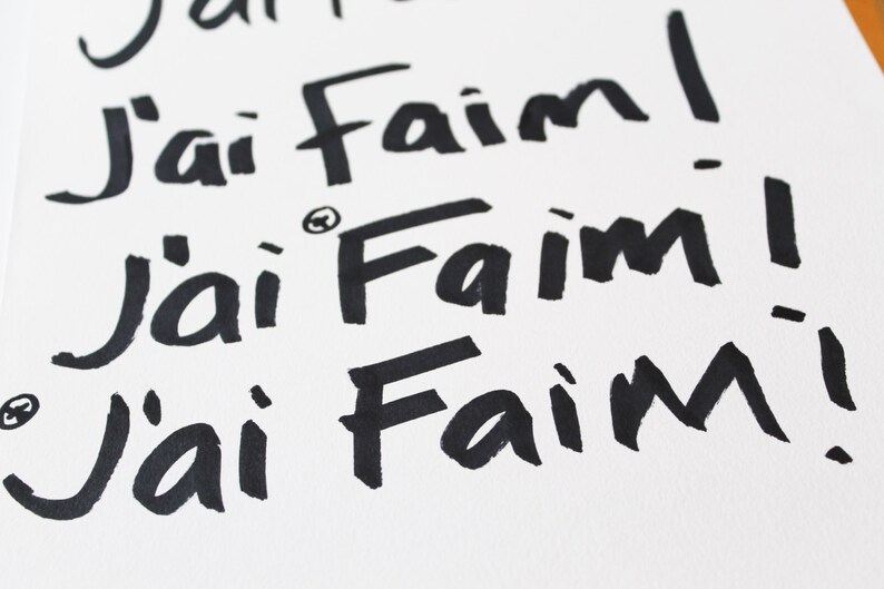 Comment On Dit J Ai Faim En Anglais