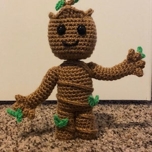 Crochet Baby Groot Pattern