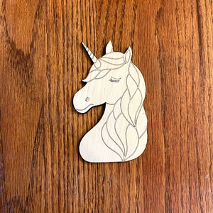 SVG ONLY Unicorn Paint Kit Base