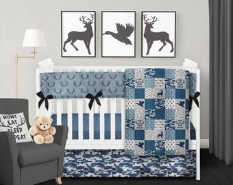 Hunting Baby Bedding Etsy