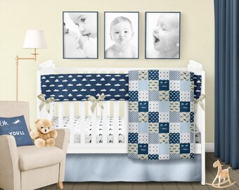 aviation nursery bedding