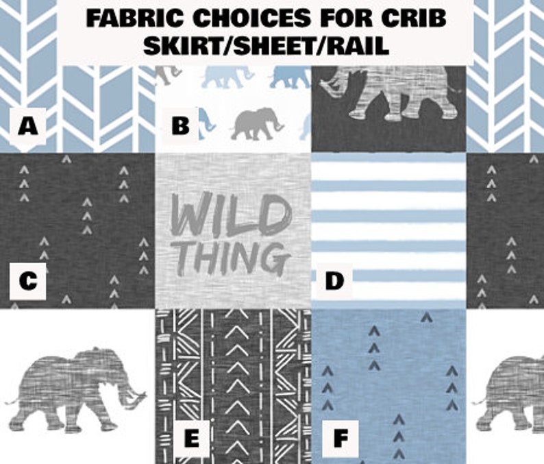 Home Living Bedding Blue Baby Quilt Boy Crib Bedding Set Blue Elephant Quilt Boy Elephant Quilt Elephant Crib Set Wild Thing Blanket Elephant Bedding Set