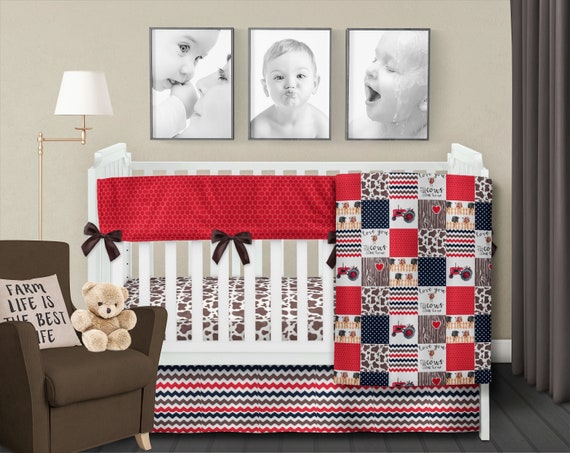 farm crib bedding