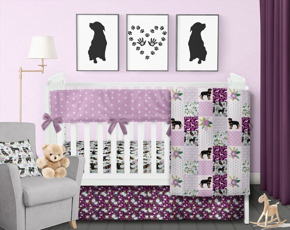 dog crib bedding