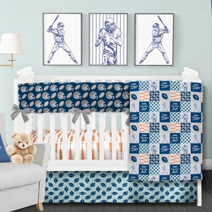 baseball nursery bedding