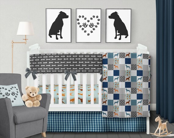 dog nursery bedding