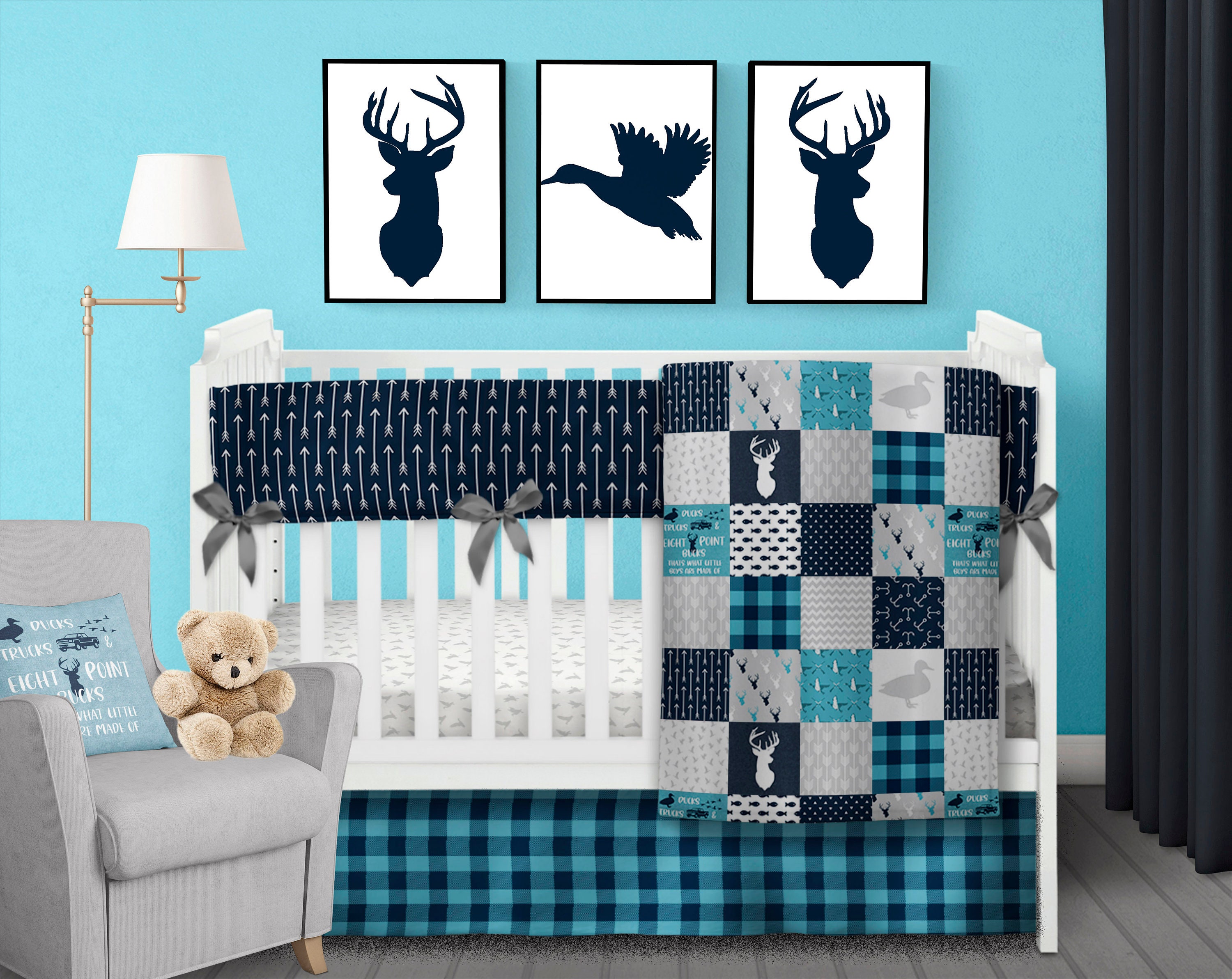 boys deer bedding