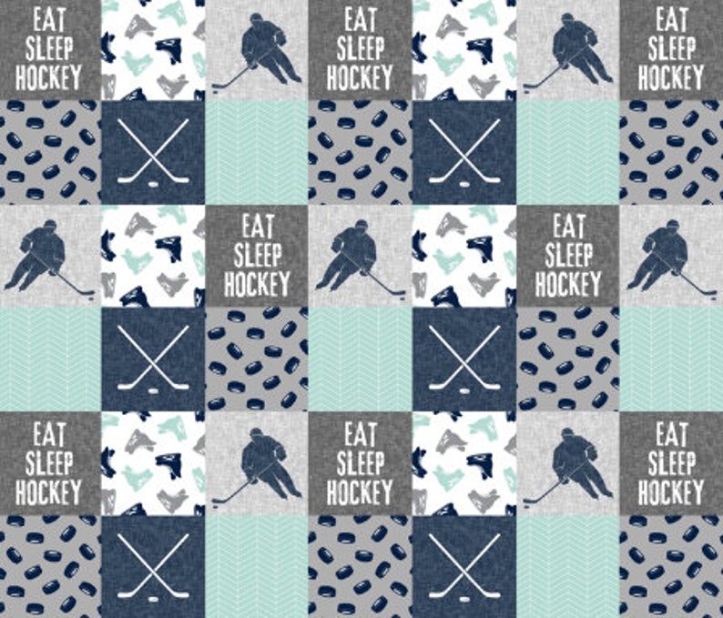 Hockey Crib Bedding Set Hockey Baby Blanket Boy Crib Bedding Etsy