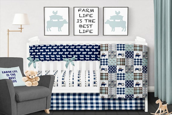 farm baby bedding