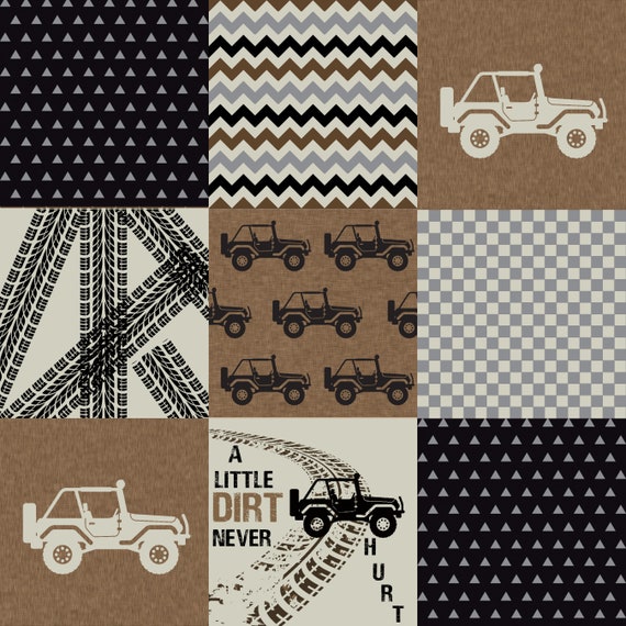 jeep crib bedding