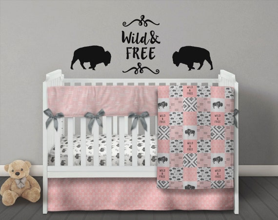 buffalo crib sheet