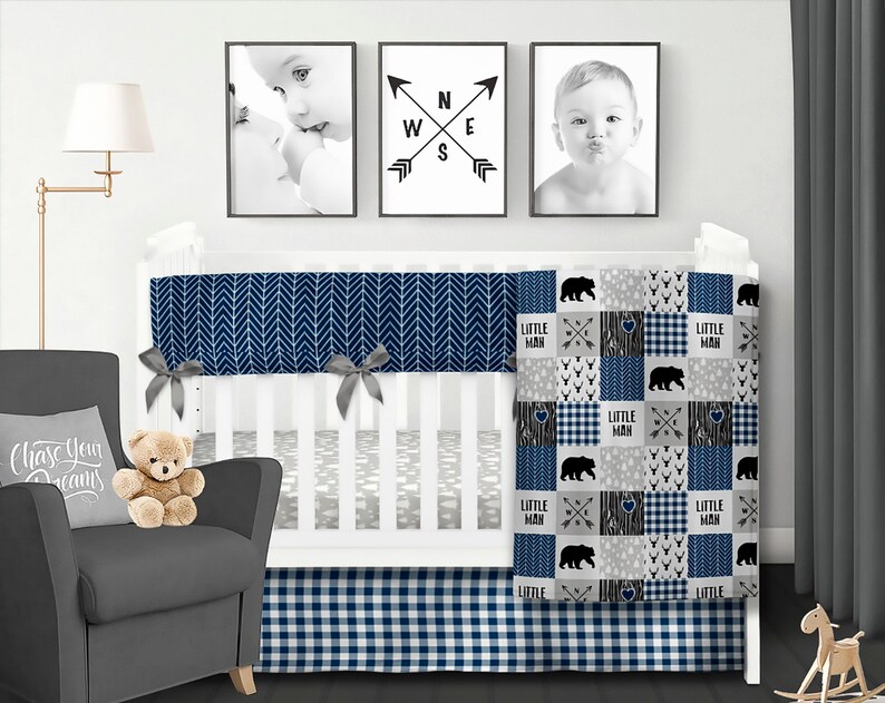 little man crib bedding
