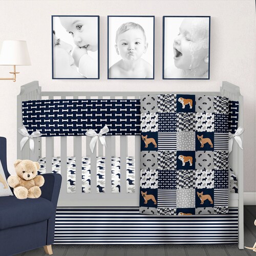 French Bulldog Baby Crib Mobile. French Bulldog Nursery Decor Etsy