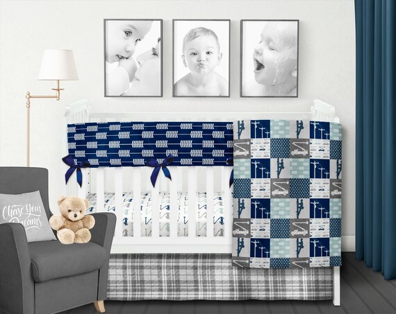 crib quilt boy