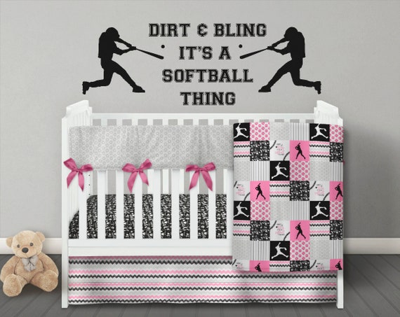 baseball nursery bedding