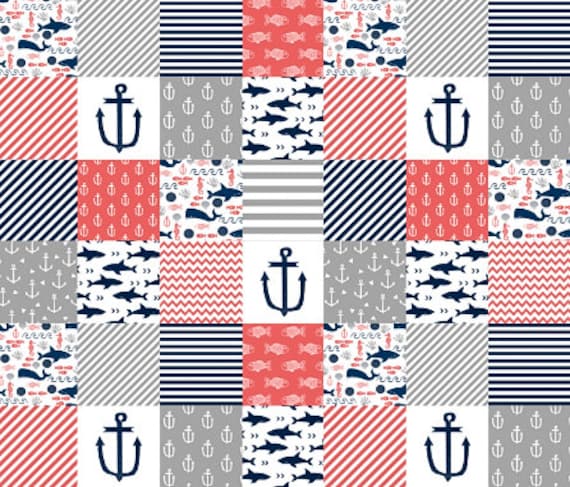 nautical crib bedding girl