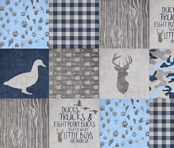 baby boy bedding deer