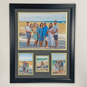 Custom Matting and Frames for Your Photos - Customize Each Aspect! Family Photo Shoots | Sports Teams | Vacations | Weddings