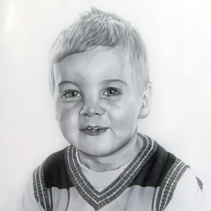 Custom drawn pencil portraits any subject of your choice image 3