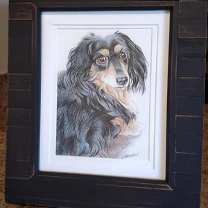 Colour pencil portraits, custom drawn - Any subject of your choice image 6