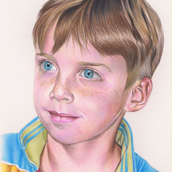 Custom drawn colour pencil portraits ***any subject of your choice**