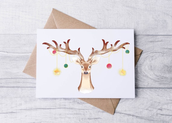 Antlers Note Card Antlers Note Card