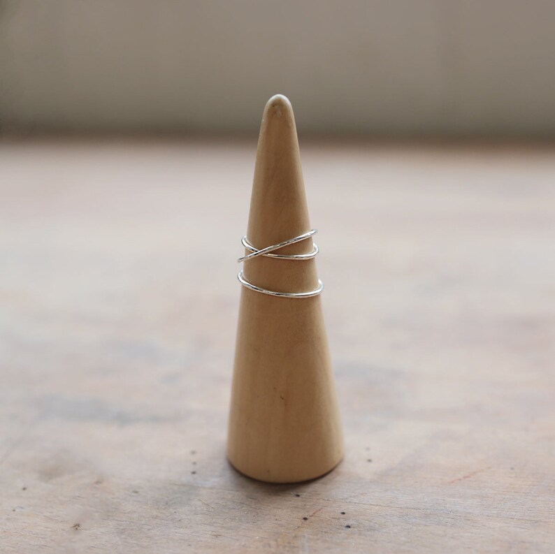 HandPainted Wooden Ring Cones Jewellery Storage Jewelry Etsy