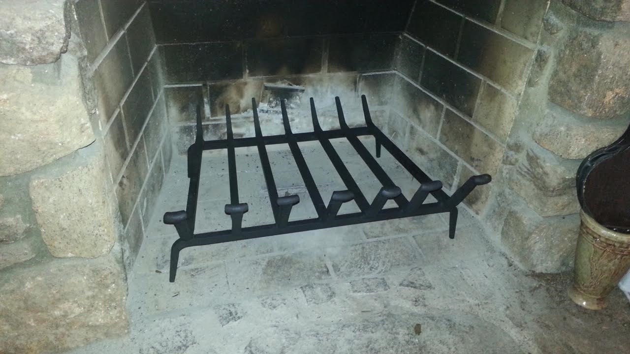 Fireplace Grate hand by blacksmith CUSTOM MADE for Etsy