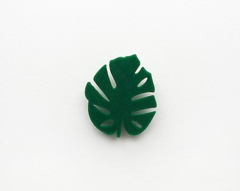 3D print sheet monstera bush green pin