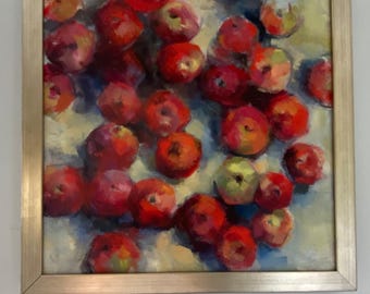Contemporary Still Life with Apples