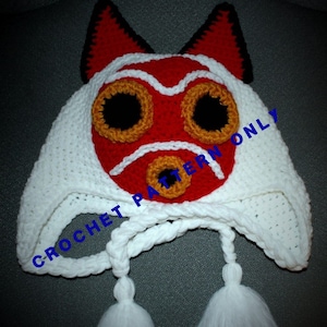 Princess Mononoke San Hat Pattern