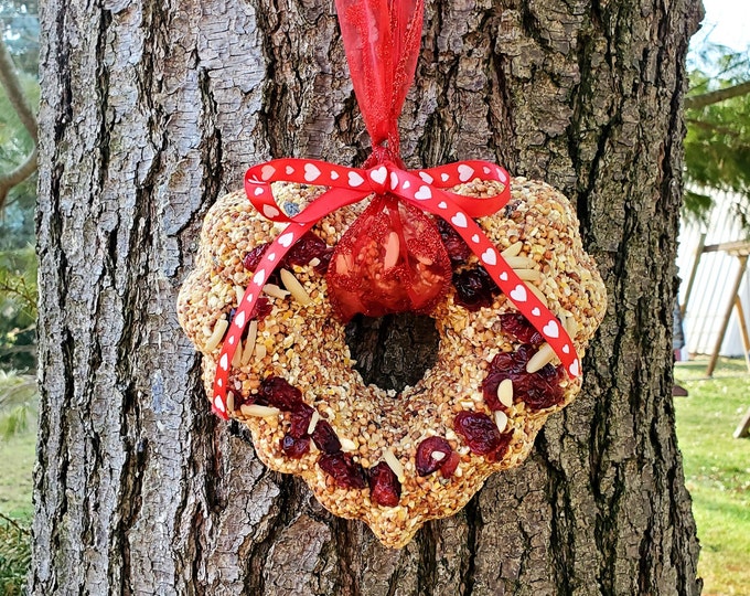 20 Bird Seed Heart Shaped Favors Bird Shaped Personalized Bird Seed