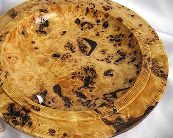 Gnarly Cottonwood Burl, Wood Bowl, Wooden Bowls Handmade, Fine Woodworking, #2248