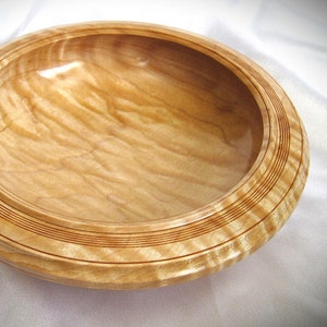 Quilted Maple Wooden Handmade Bowl #2164 - Etsy