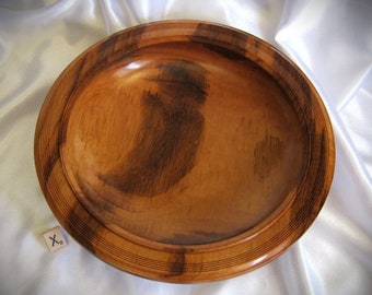 Figured Goncalo Alves wooden bowl #2132