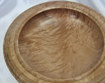 Quilted Maple, Maple Bowl, Wood Bowl, Wooden Bowls Handmade, Wood Bowls, Fine Woodworking, 2182