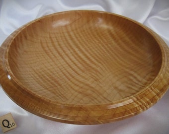 Fiddleback Maple bowl #2163