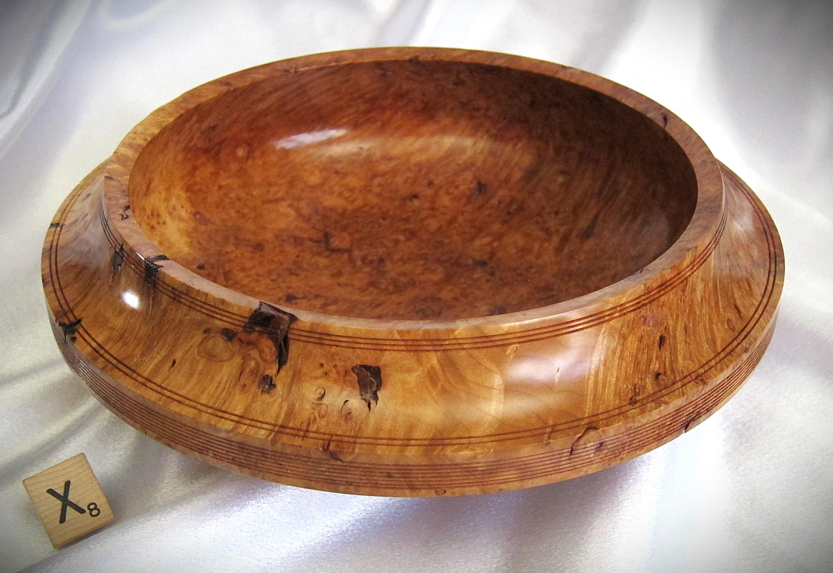 Intense Burl Big Leaf Maple Bowl From Canada #2313 - Etsy