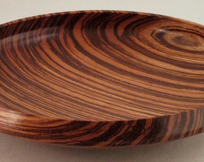 796 African Zebrawood Wooden Bowl Wood Bowl Africa Natural Etsy