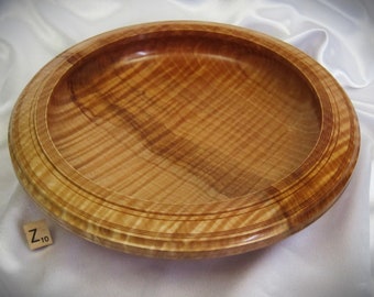 Outstanding Fiddleback Maple wooden bowl #2223
