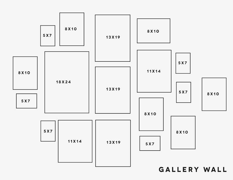 Chartreuse Prints Gallery Wall Art Prints Gallery Wall ART Etsy