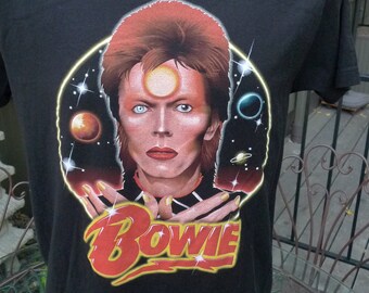 david bowie t shirt etsy