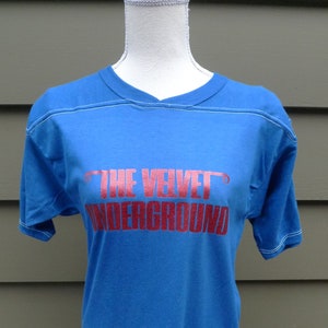 1970s Velvet Underground Single Stitch Jersey (C) Licensed by Roach &#39;76 * Women&#39;s M (38)