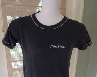 1970s New York Single Stitch Shirt * Women&#39;s Small (36)