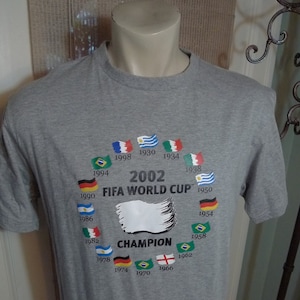 World Cup 2002 Shirt - Etsy